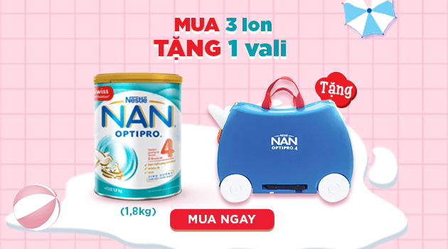 NAN Optipro: Sữa chính hãng, quà ngập tràn