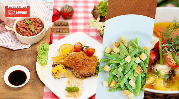 Thực đơn "chuẩn không cần chỉnh" cho bữa tối ngày cuối thu