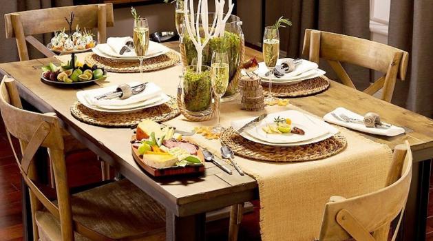 Bật mí cách trang trí bàn tiệc độc lạ