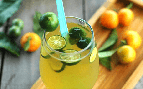 Đồ uống ngon từ trà tắc – mật ong có tác dụng làm đẹp da