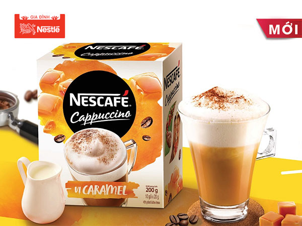 NESCAFÉ Cappuccino vị Caramel