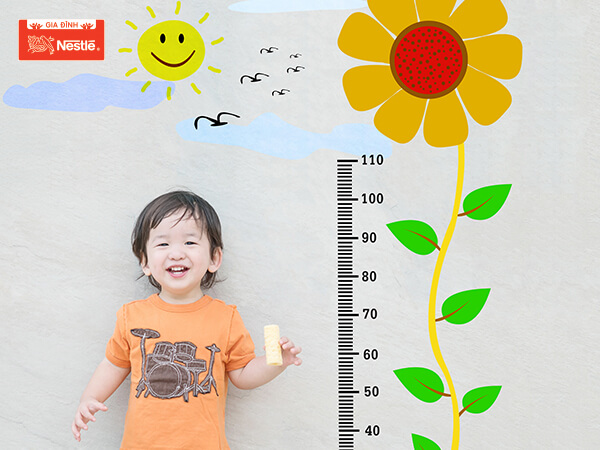 Dinh dưỡng rơi đúng vào thời điểm vàng, trẻ sẽ phát triển bứt phá về chiều cao
