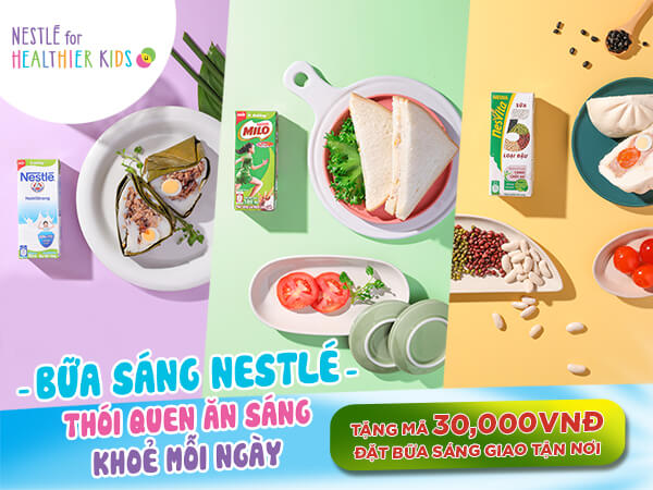 KHÁM PHÁ BỮA SÁNG NESTLÉ – THÓI QUEN ĂN SÁNG KHỎE