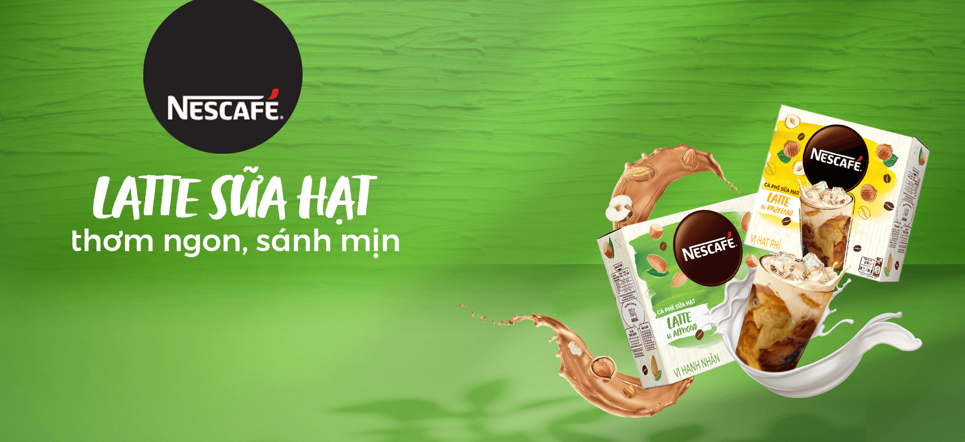 NESCAFÉ Latte sữa hạt chính thức ra mắt