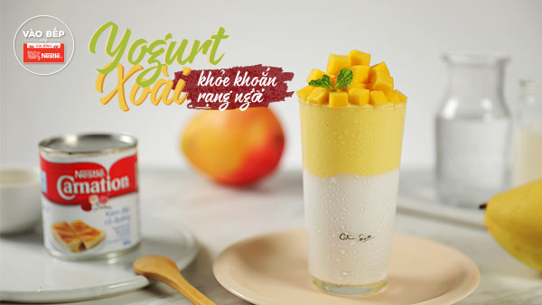 Nguyên liệu làm Smoothie Yogurt Xoài