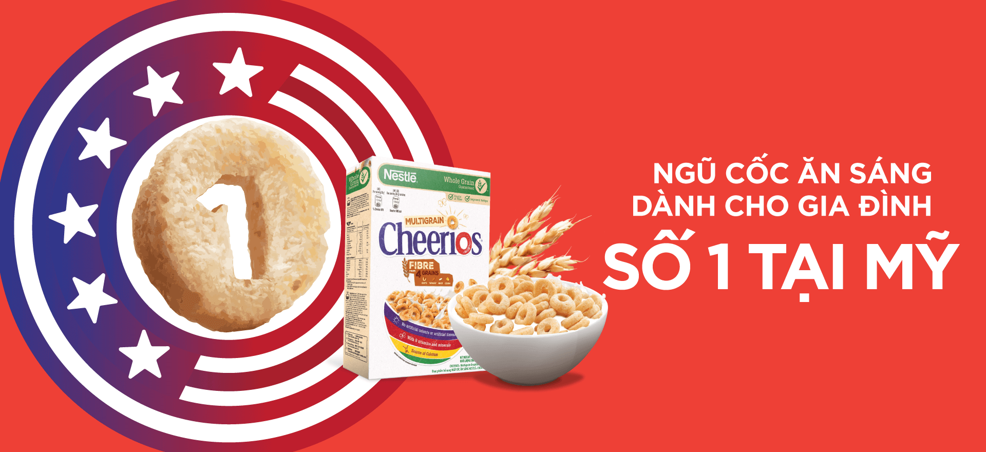 Ngũ cốc ăn sáng dành cho gia đình Cheerios chính thức có mặt tại Việt Nam