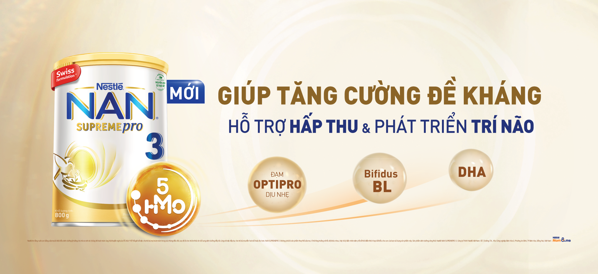 SỰ KẾT HỢP CHƯA TỪNG CÓ* CỦA NAN INFINIPRO A2-3