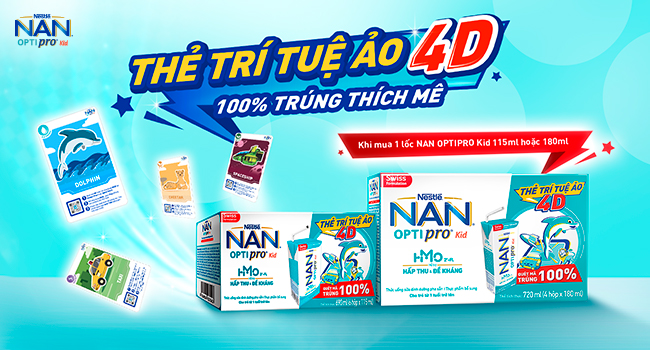 Trò Chơi Sáng Tạo Thẻ Trí Tuệ Ảo 4D, 100% Trúng Quà