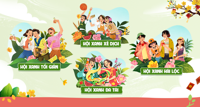 Bạn chọn đón tết khác biệt? hãy ăn Tết xanh đón lộc lành và ủng hộ hoạt động phát triển bền vững! 