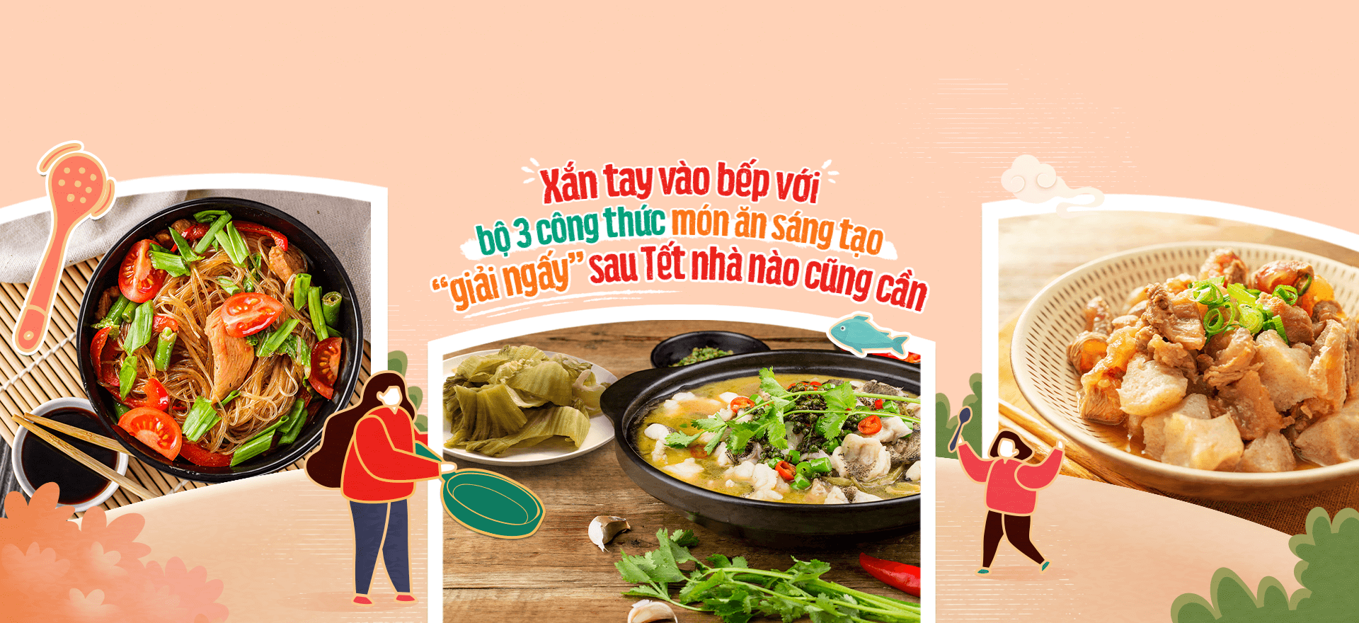 XẮN TAY VÀO BẾP VỚI BỘ 3 CÔNG THỨC MÓN ĂN SÁNG TẠO "GIẢI NGẤY" SAU TẾT NHÀ NÀO CŨNG CẦN