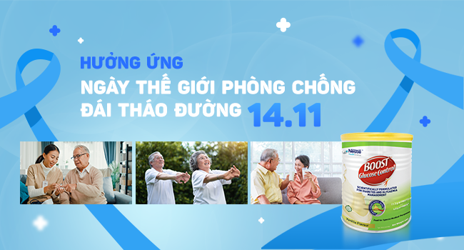 Hưởng ứng ngày Đái Tháo Đường Thế Giới 14.11 - Cùng Nestlé phòng chống và kiểm soát bệnh tiểu đường