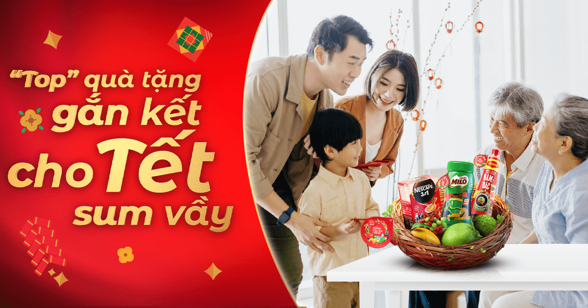 “Top” quà tặng gắn kết cho Tết sum vầy