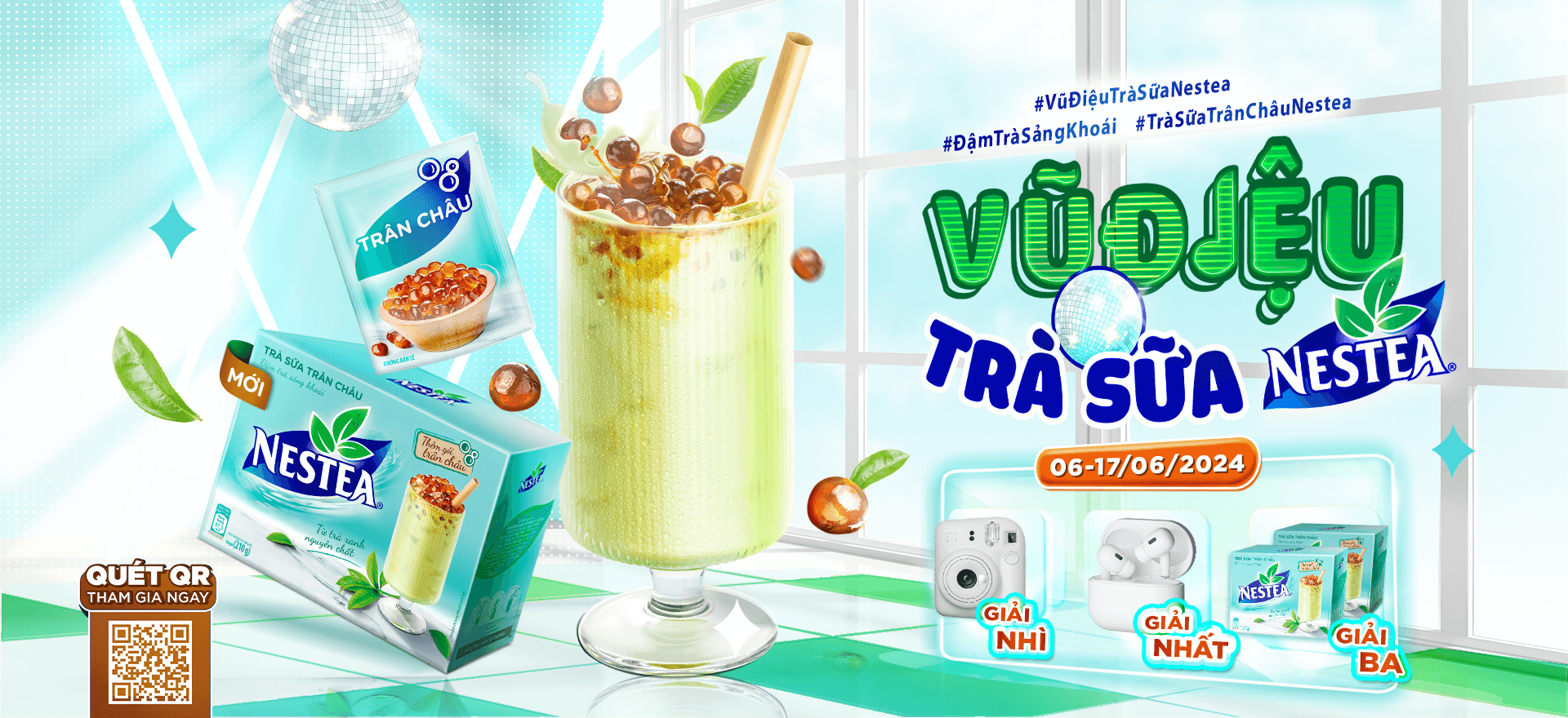 Thử Thách "Vũ Điệu Trà Sữa Neste"