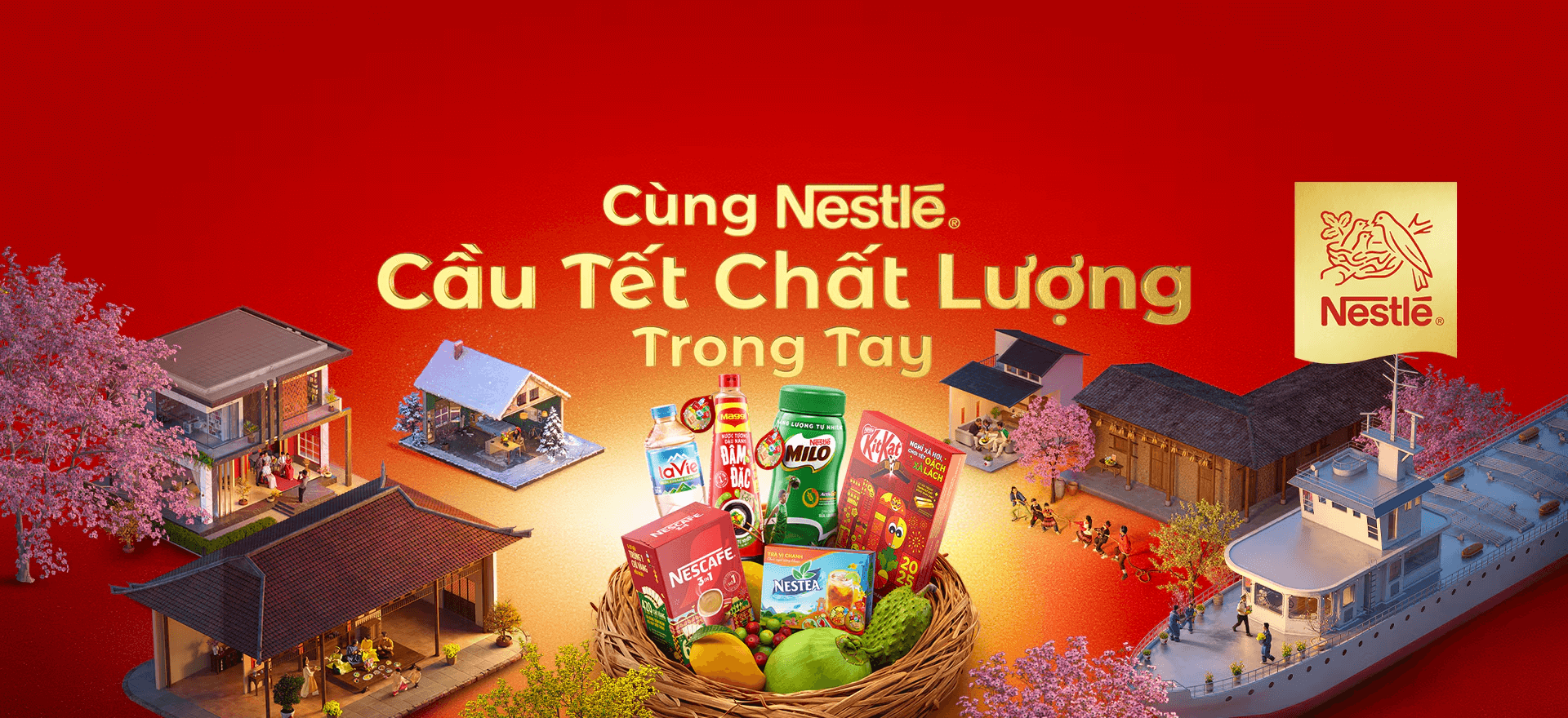 Thông báo về Chương trình “Cùng Nestlé, Cầu tết chất lượng trong tay"