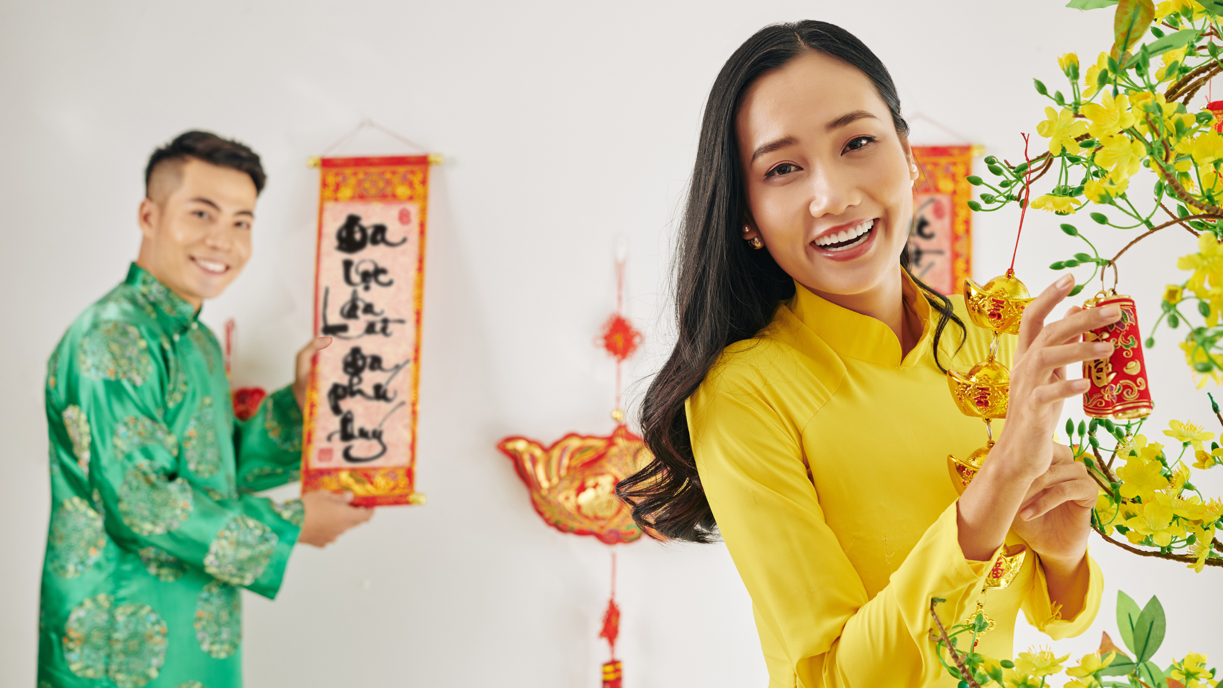 Xin chữ đầu năm cầu chúc công việc thuận lợi