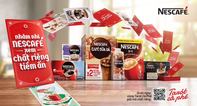 Bộ sản phẩm NESCAFÉ đa dạng