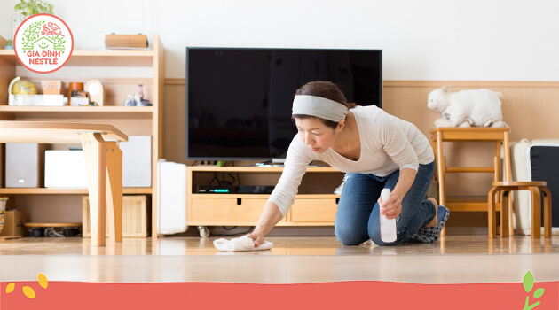 Có thể bạn không ngờ tới, làm việc nhà cũng là một bài luyện tập thể chất hữu hiệu.