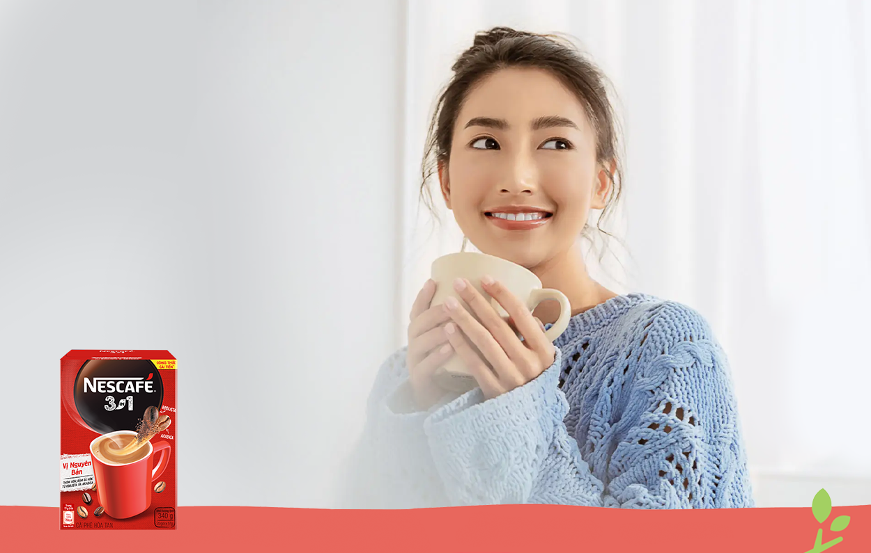 Thay vì căng thẳng quá độ vì luyện tập, mẹ nhớ dành ra thời gian tận hưởng phút giây thư giãn và “sạc” năng lượng với NESCAFÉ 3IN1 Vị Nguyên Bản nhé!
