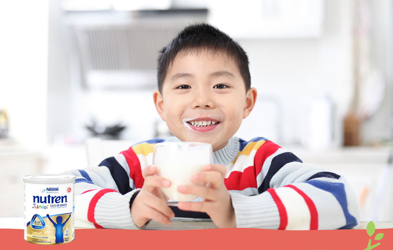 Thói quen lành mạnh dùng Nutren Junior - sản phẩm dinh dưỡng chuyên biệt từ Nestlé Thụy Sĩ, sẽ giúp trẻ tăng đề kháng bất kỳ thời điểm nào trong năm.