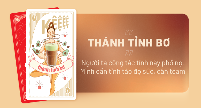 Thẻ Tarót Cà Phê NESCAFÉ Café sữa đá kem bơ