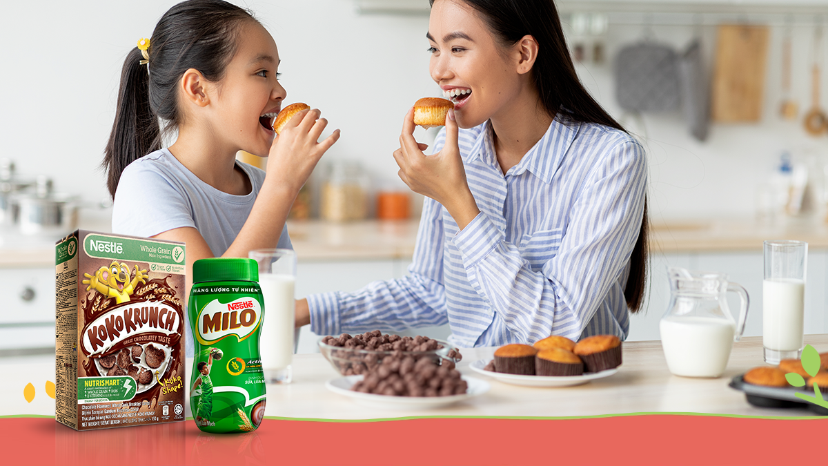 Bữa sáng dinh dưỡng cùng Nestlé KOKO KRUNCH  