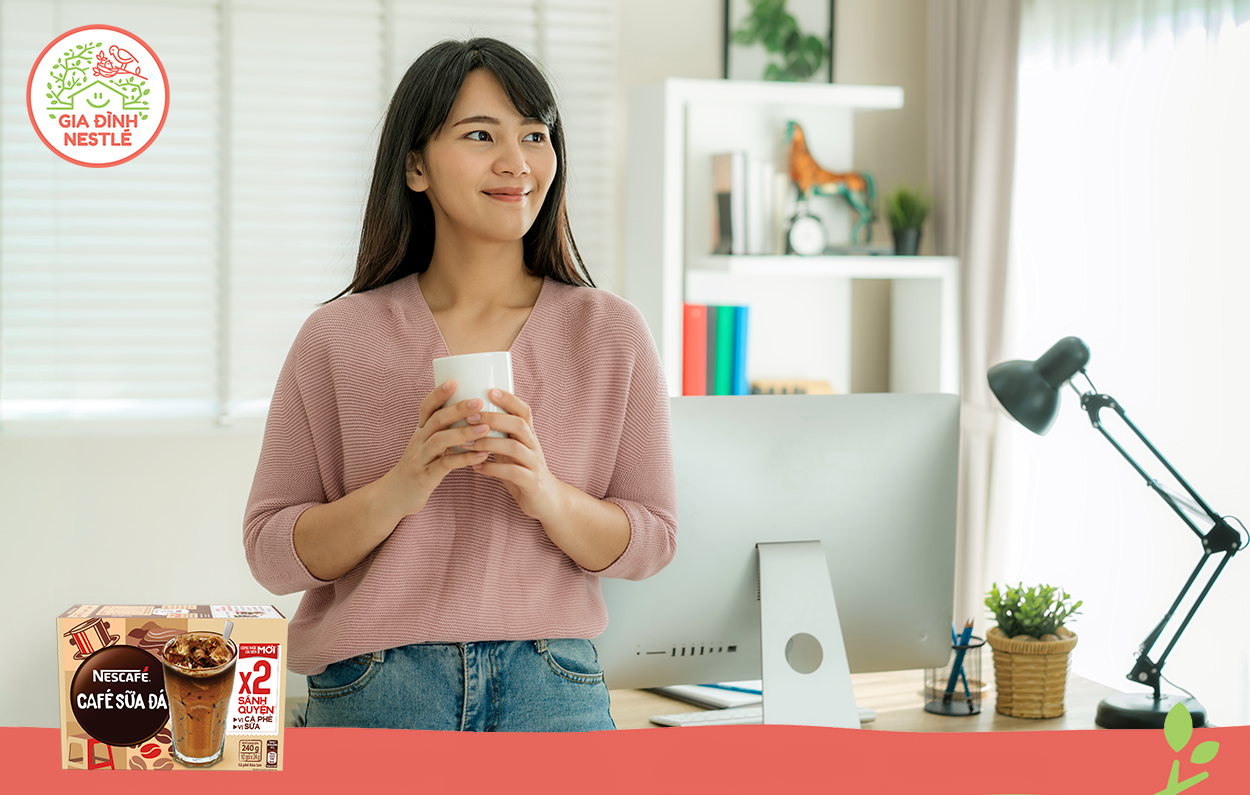 Khởi đầu khoảnh khắc ngày mới với thức uống “xoa dịu” thân quen NESCAFÉ Café Sữa Đá MỚI là cách tận hưởng cuộc sống tuyệt vời