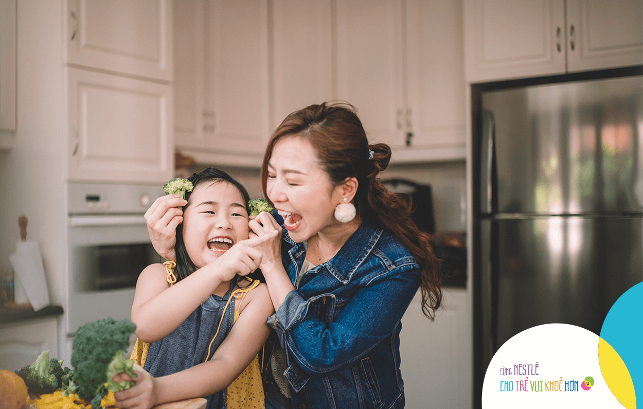 Giúp bé sáng tạo, sáng tạo và sáng tạo nữa với nấu nướng