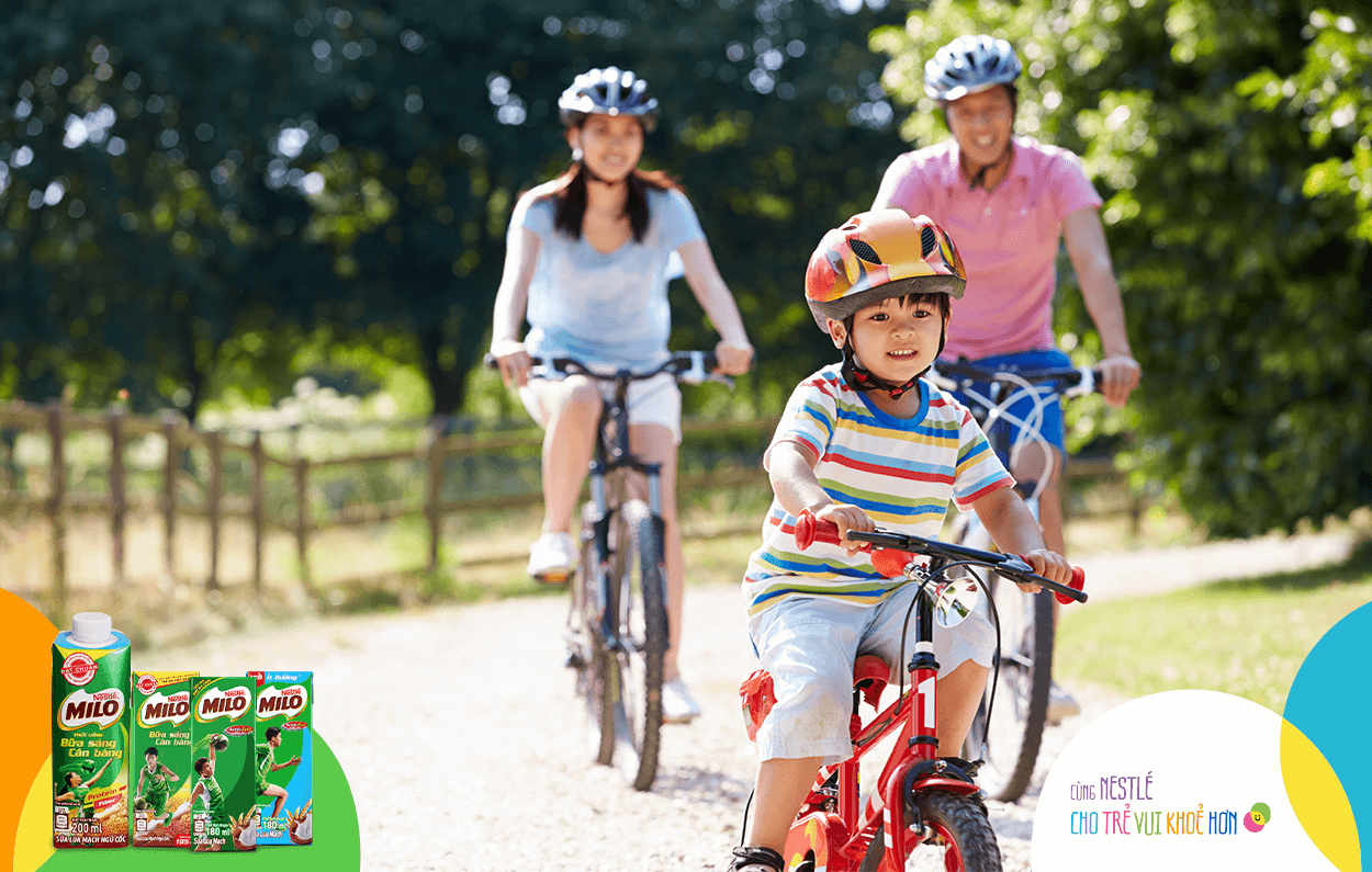 MILO vừa thơm ngon, vừa hỗ trợ cung cấp nguồn năng lượng cần thiết cho vận động hằng ngày.